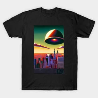 The alien menace T-Shirt